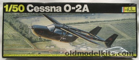 Heller 1/50 Cessna O-2A (Skymaster), 408 plastic model kit